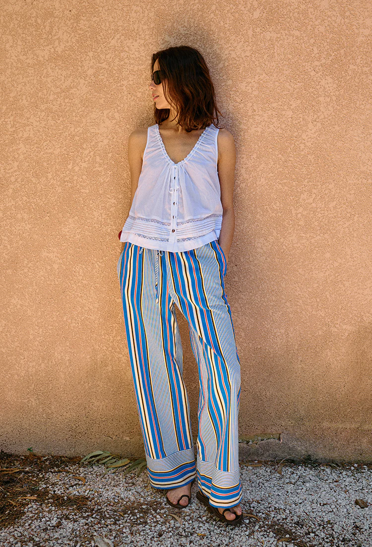 Yuli Stripe Twill Pant - Image 3