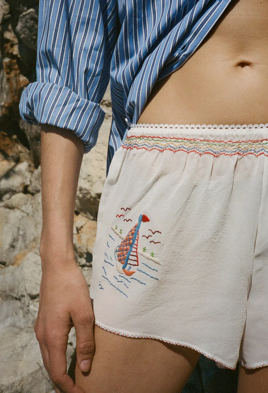 Isolde Souvenir Silk Short - Image 4