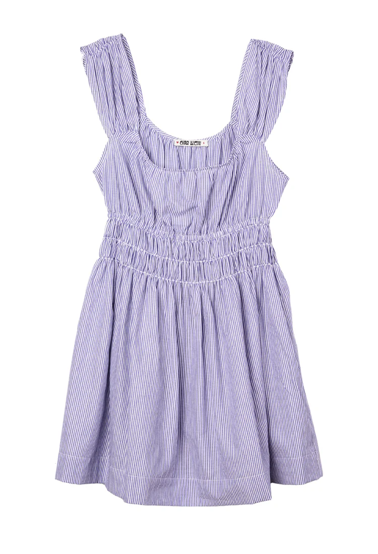 Abella Stripe Cotton Dress - Image 3