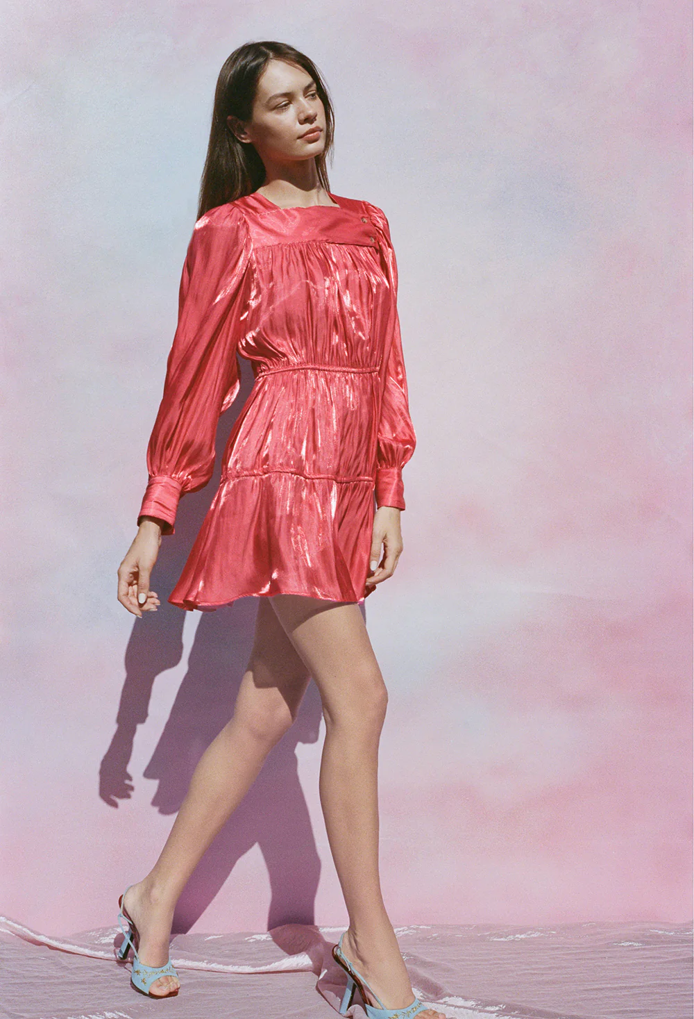 Alessandra Dress Ruby - Image 4