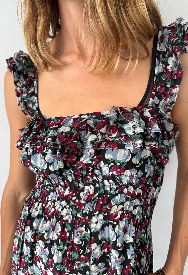 Amalie Peonia Printed Dress - Image 5