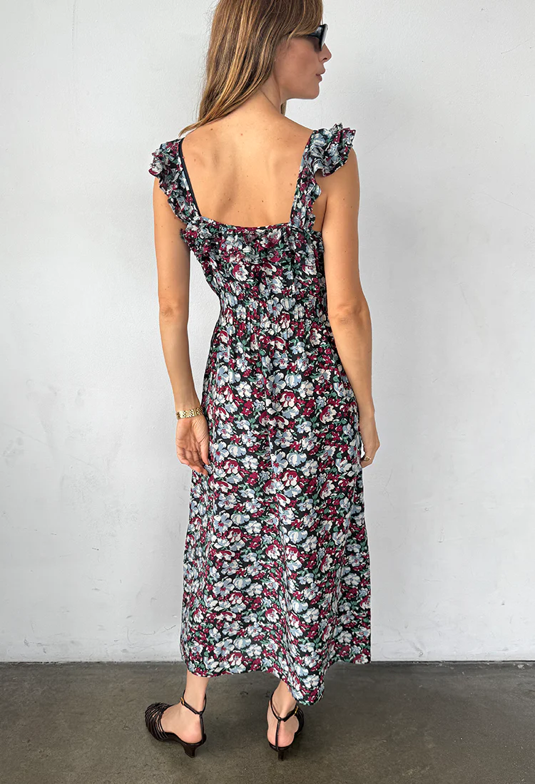 Amalie Peonia Printed Dress - Image 8