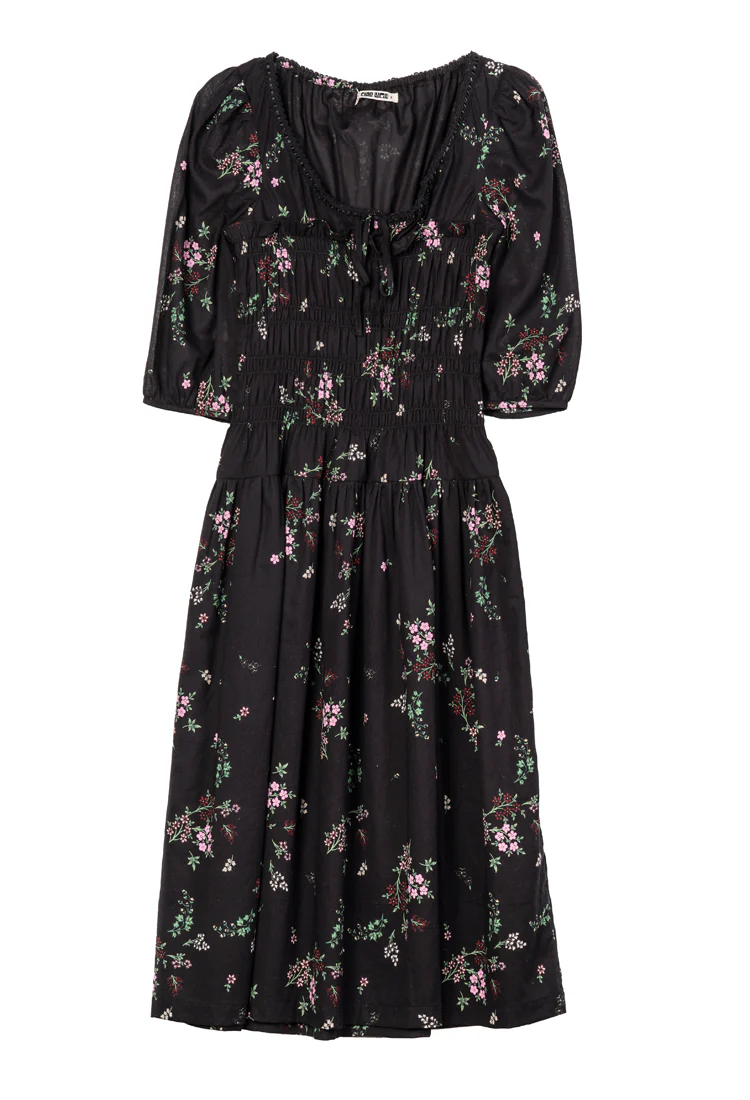 Andrine Dress Wildflower Print Cotton Voile - Image 6