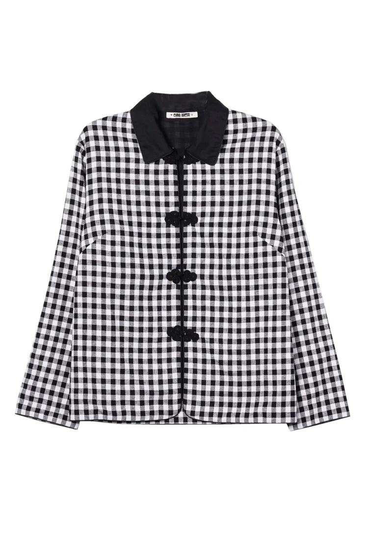 Anja Gingham Jacket - Image 10