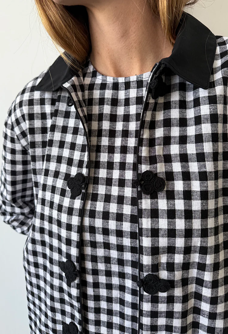 Anja Gingham Jacket - Image 8
