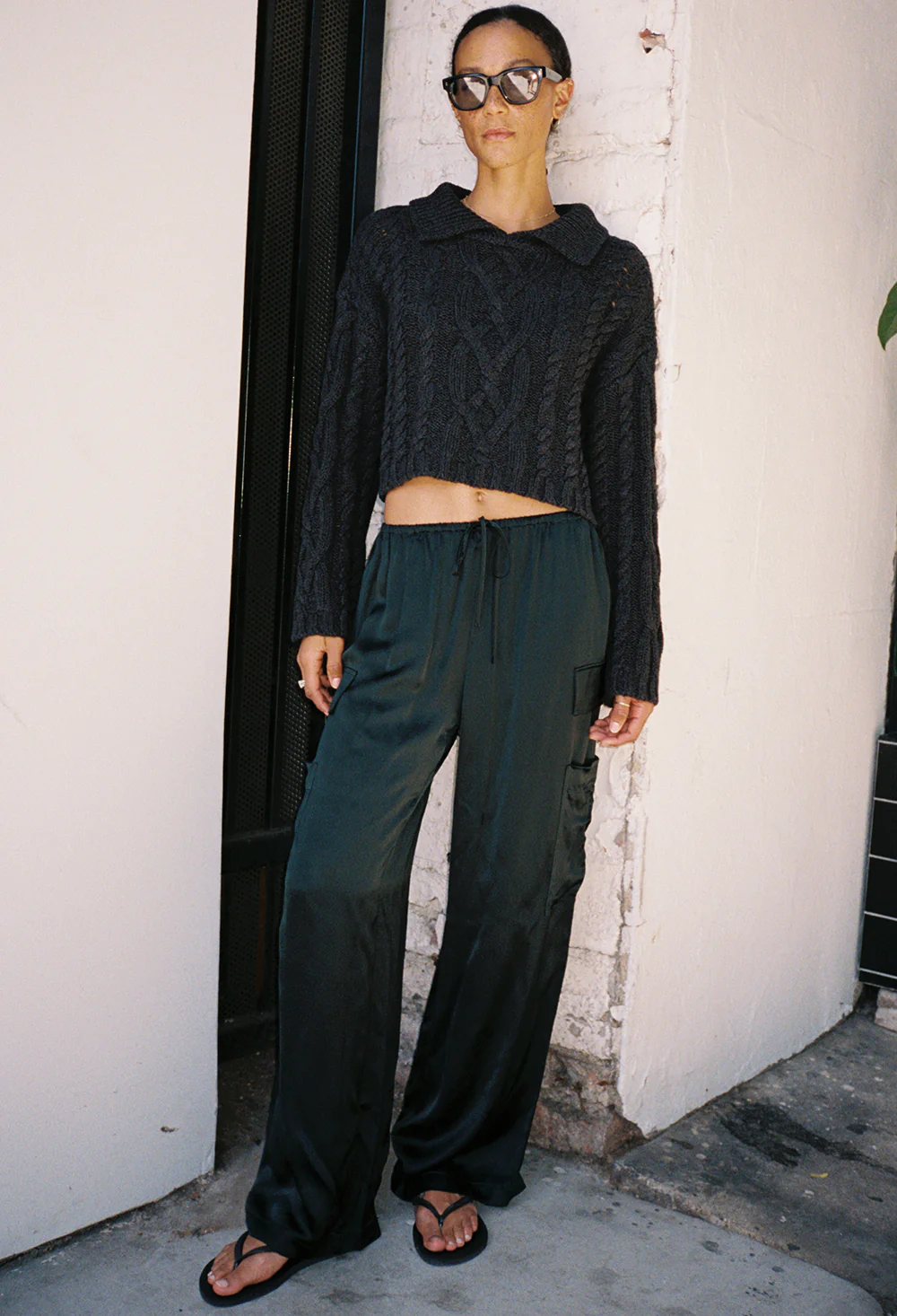 Branca Gray Cotton Pullover - Image 3