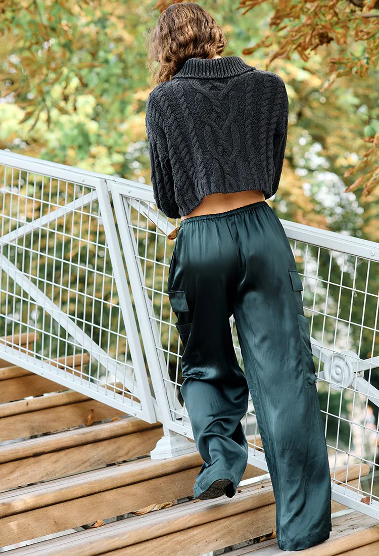 Branca Gray Cotton Pullover - Image 6