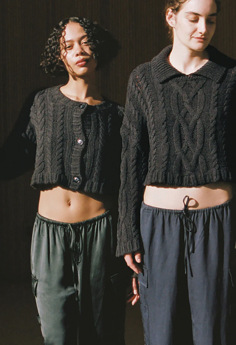 Branca Gray Cotton Pullover - Image 8