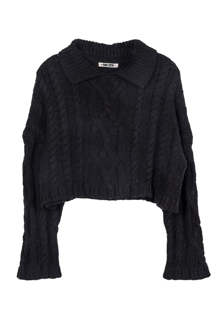Branca Gray Cotton Pullover - Image 9