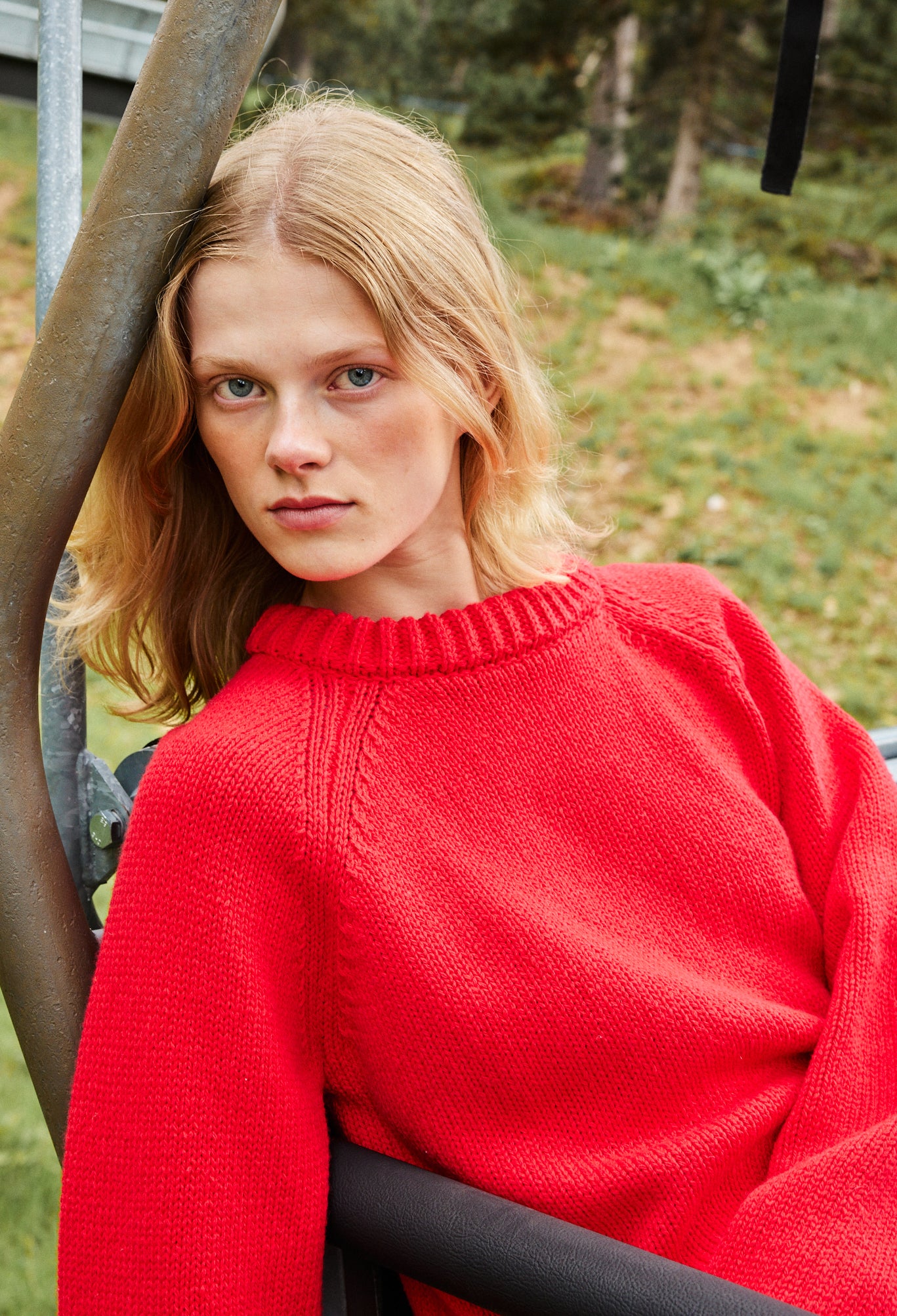 Brolio Red Wool Pullover - Image 4