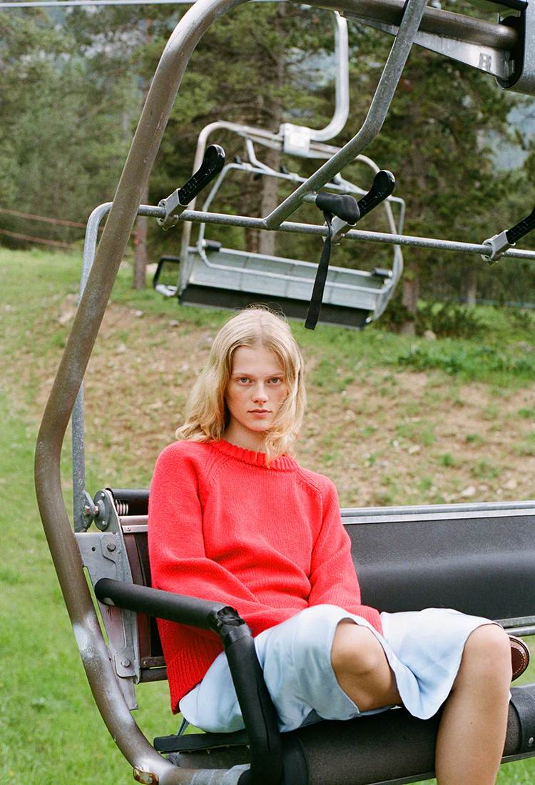 Brolio Red Wool Pullover - Image 5