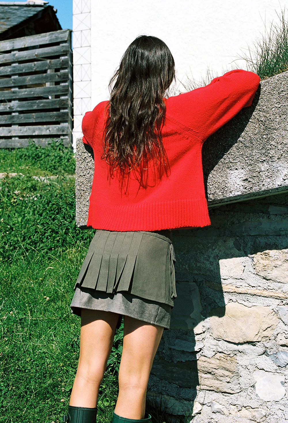 Brolio Red Wool Pullover - Image 6