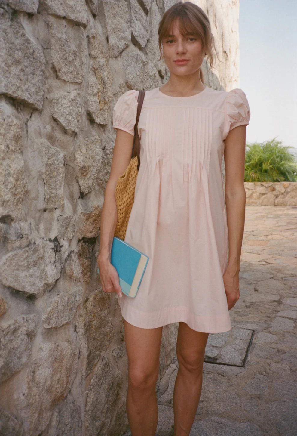 Catalin Powder Cotton Dress - Image 3