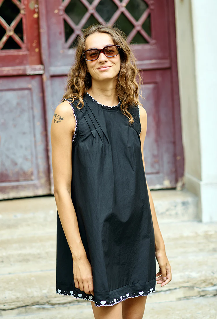 Ebba Dress Black - Image 5