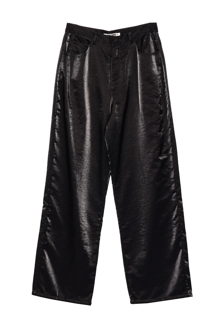 Eloise Black Taffeta Pant - Image 4
