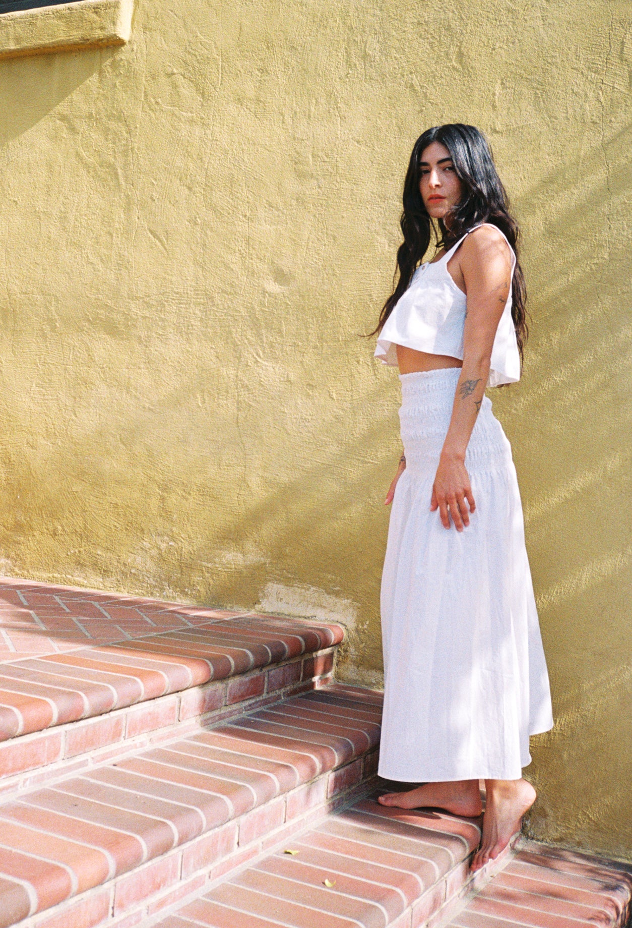 Eva Top White Cotton - Image 4