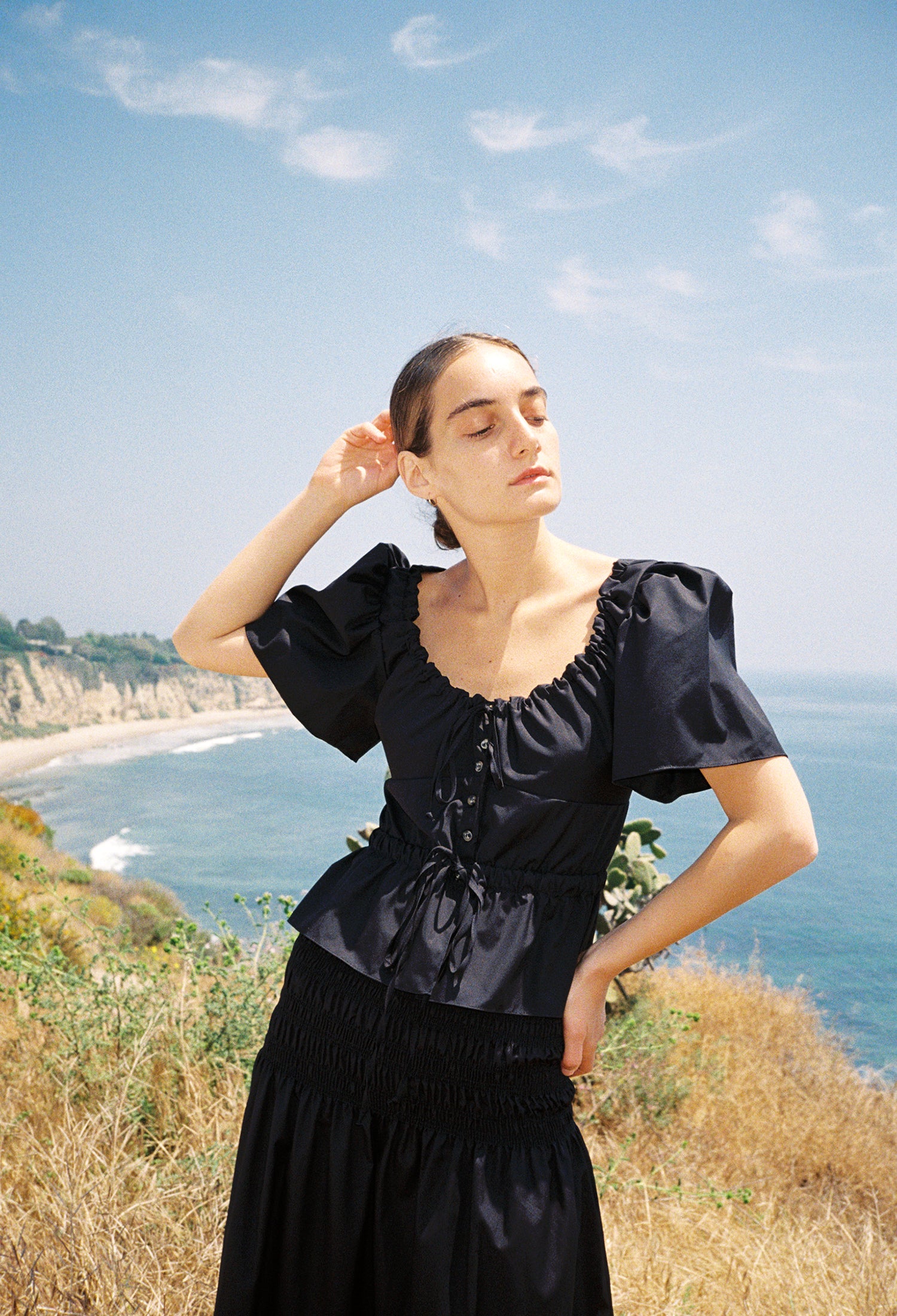 Ezio Top Black Cotton - Image 7