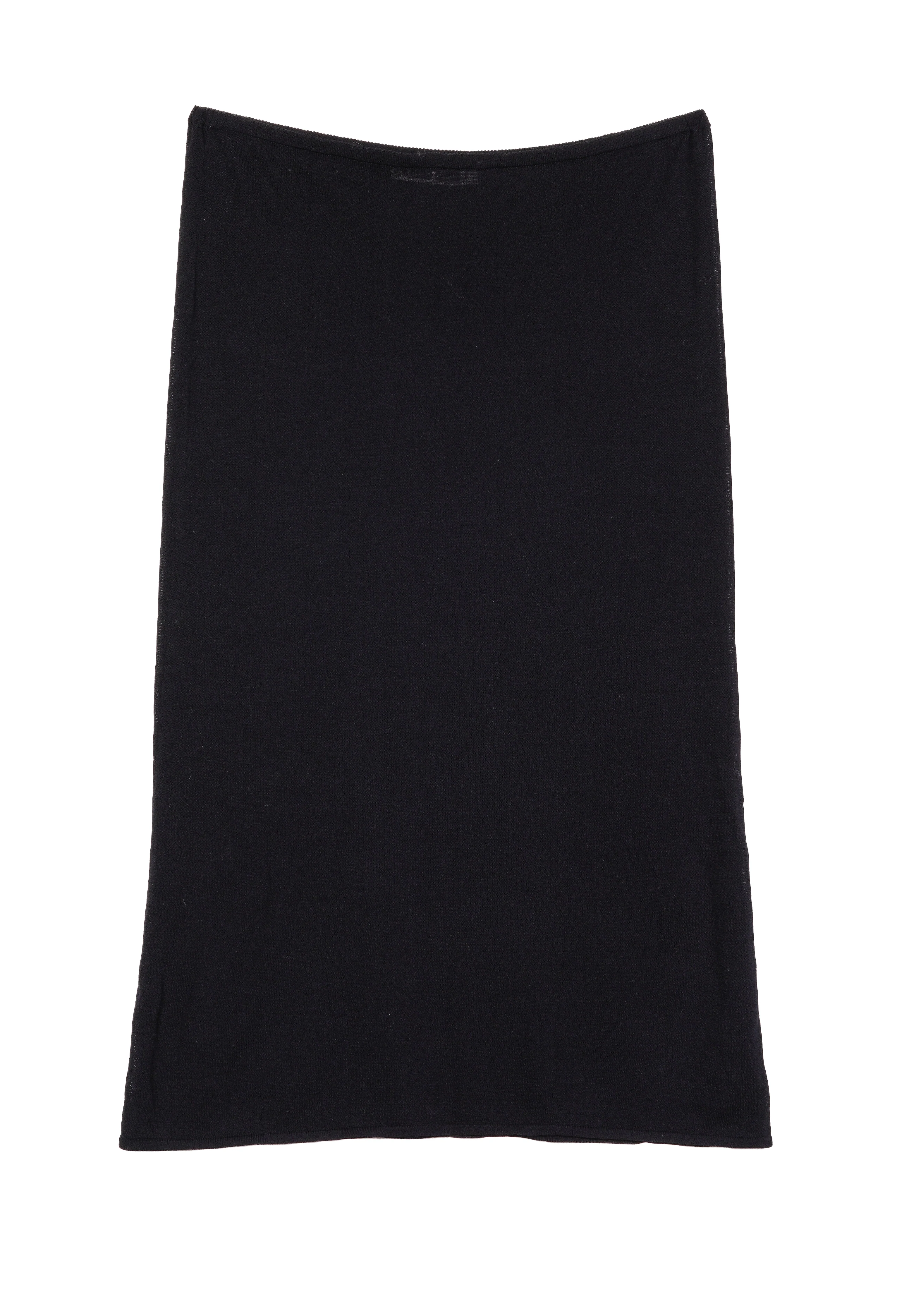 Faye Sheer Black Skirt - Image 2