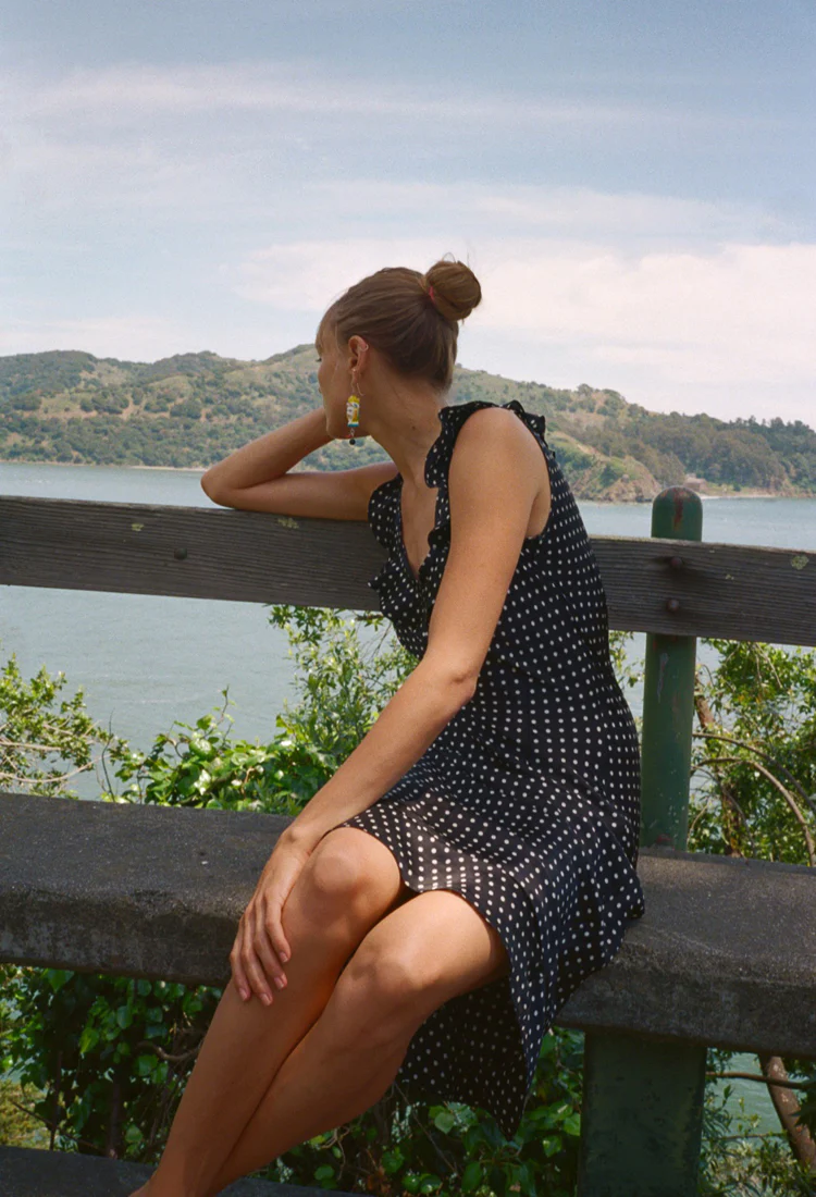 Federica Dress Polka Dot - Image 9