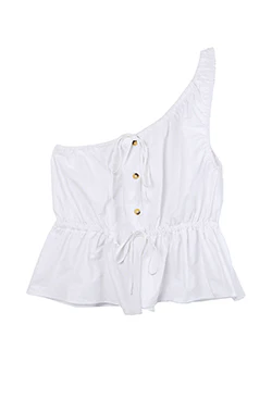 Fia Top White Cotton - Image 11