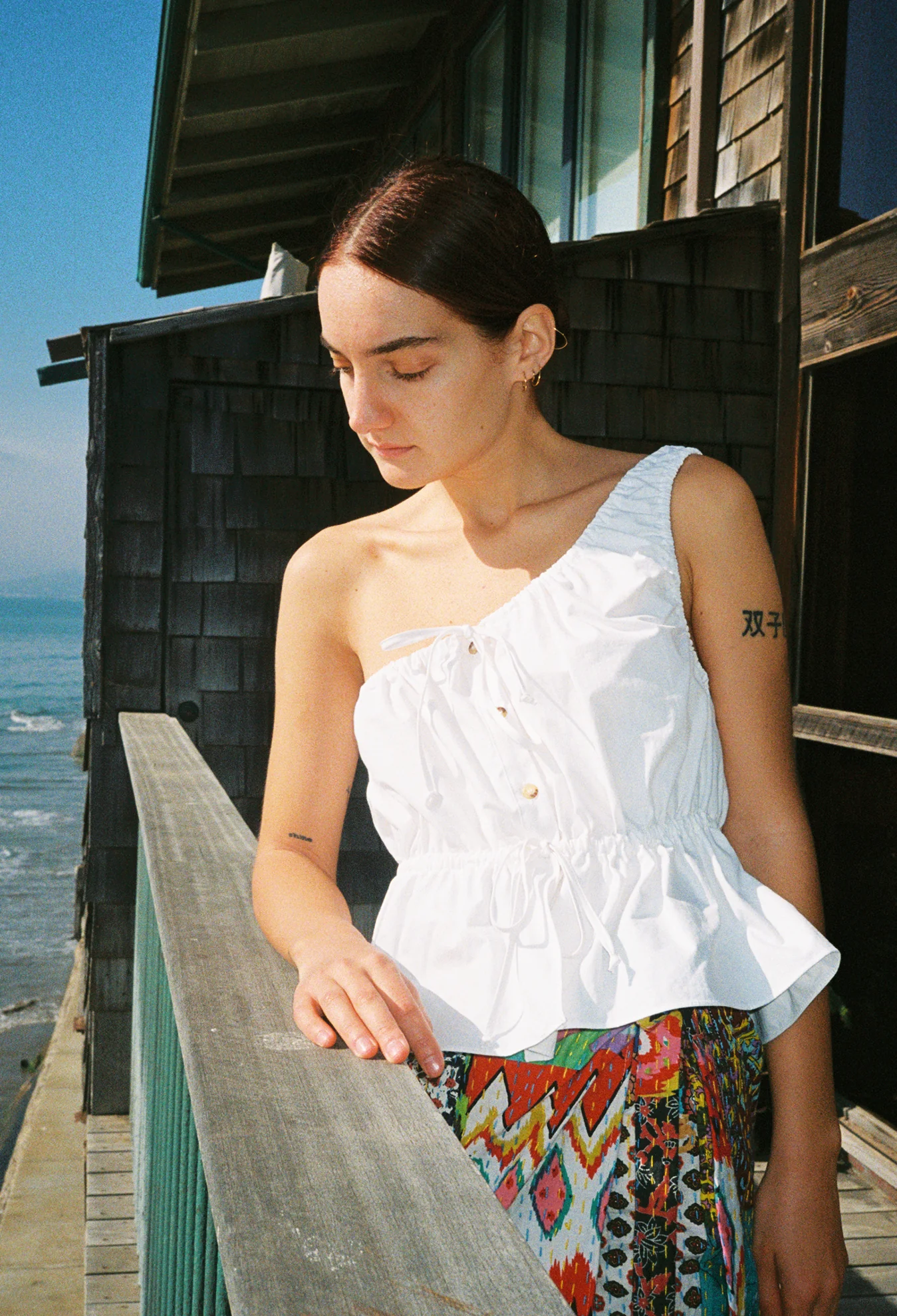 Fia Top White Cotton - Image 2