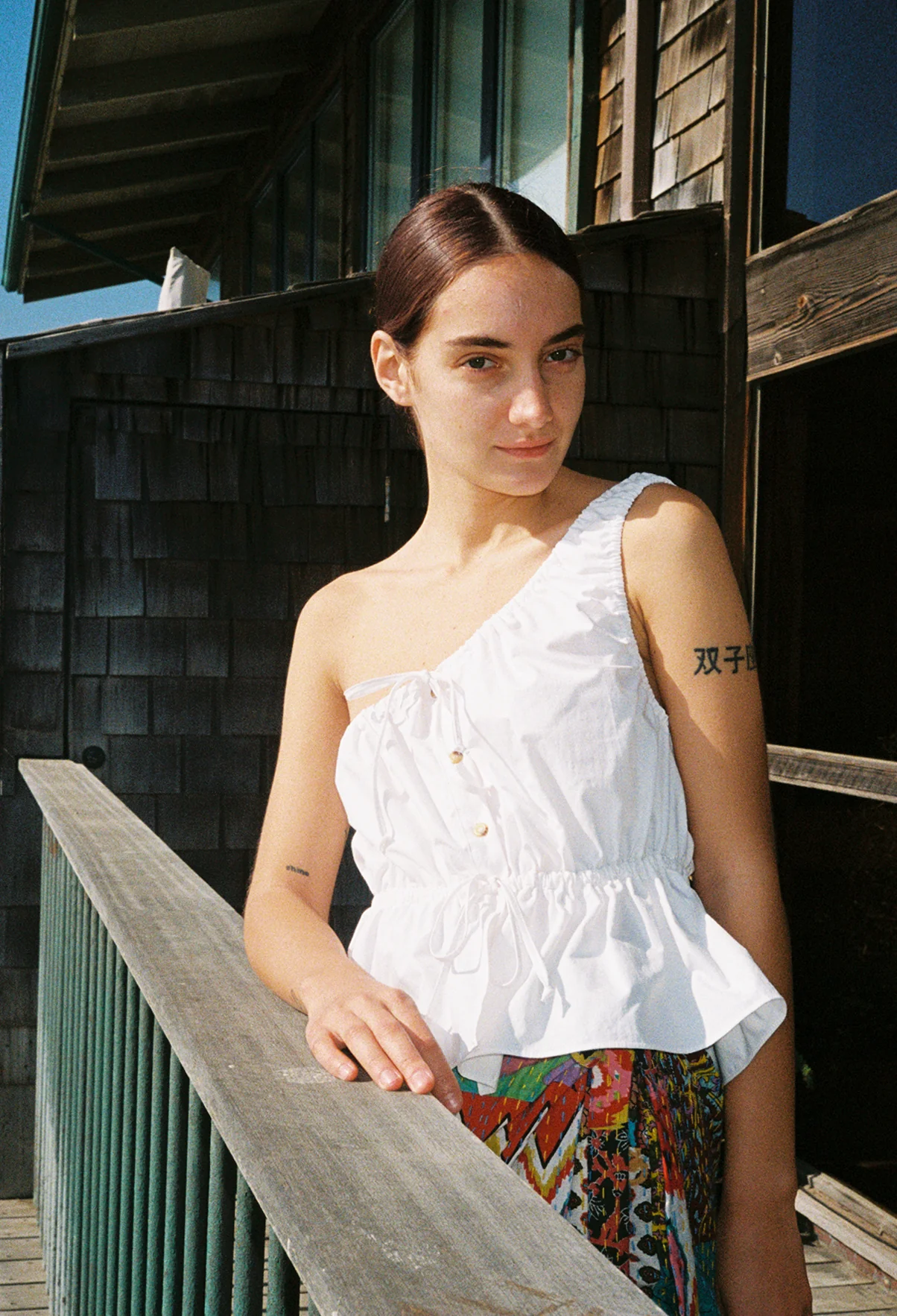 Fia Top White Cotton - Image 6