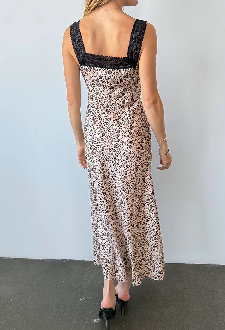 Fiore Cherry Blossom Silk Dress - Image 4