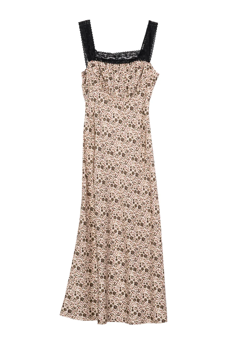 Fiore Cherry Blossom Silk Dress - Image 6