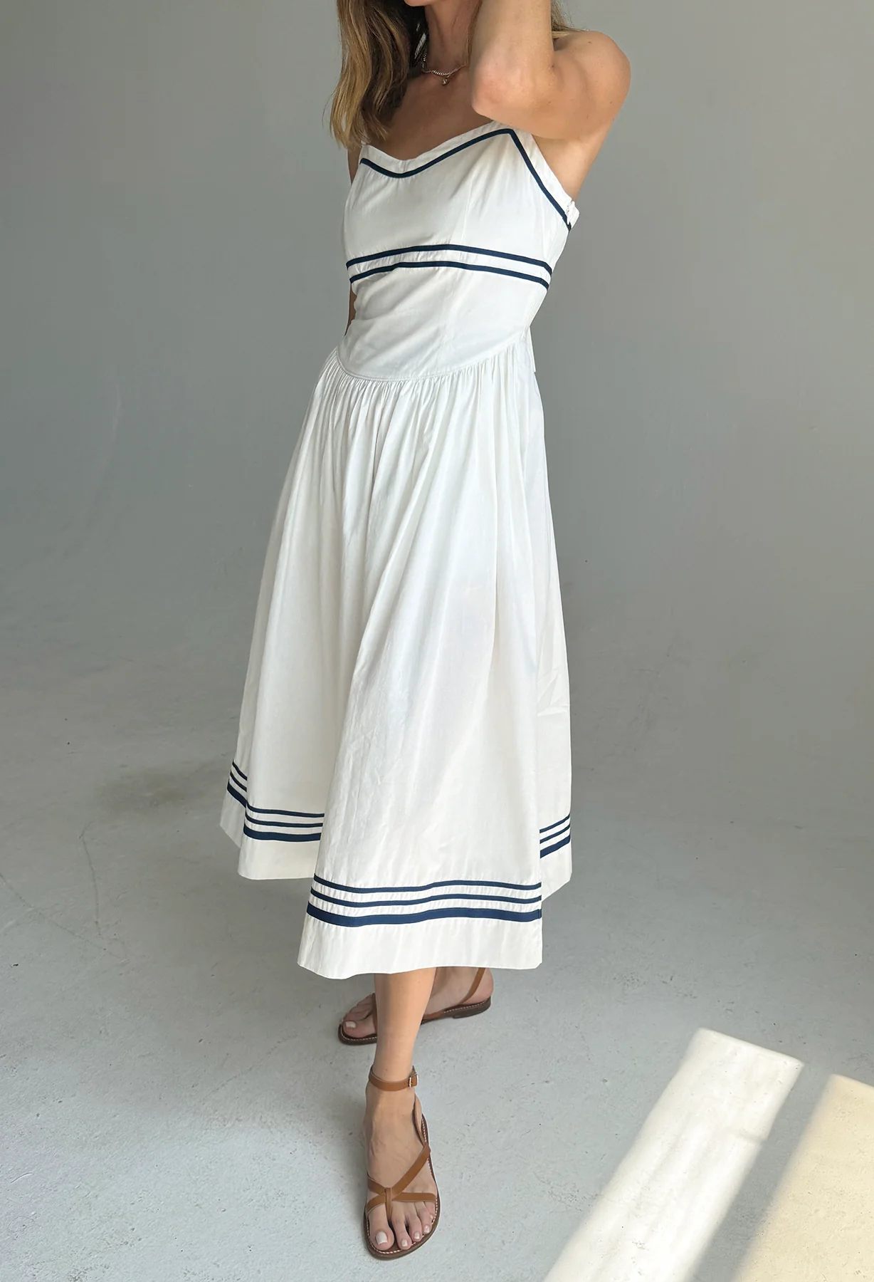 Florencia Dress White - Image 3