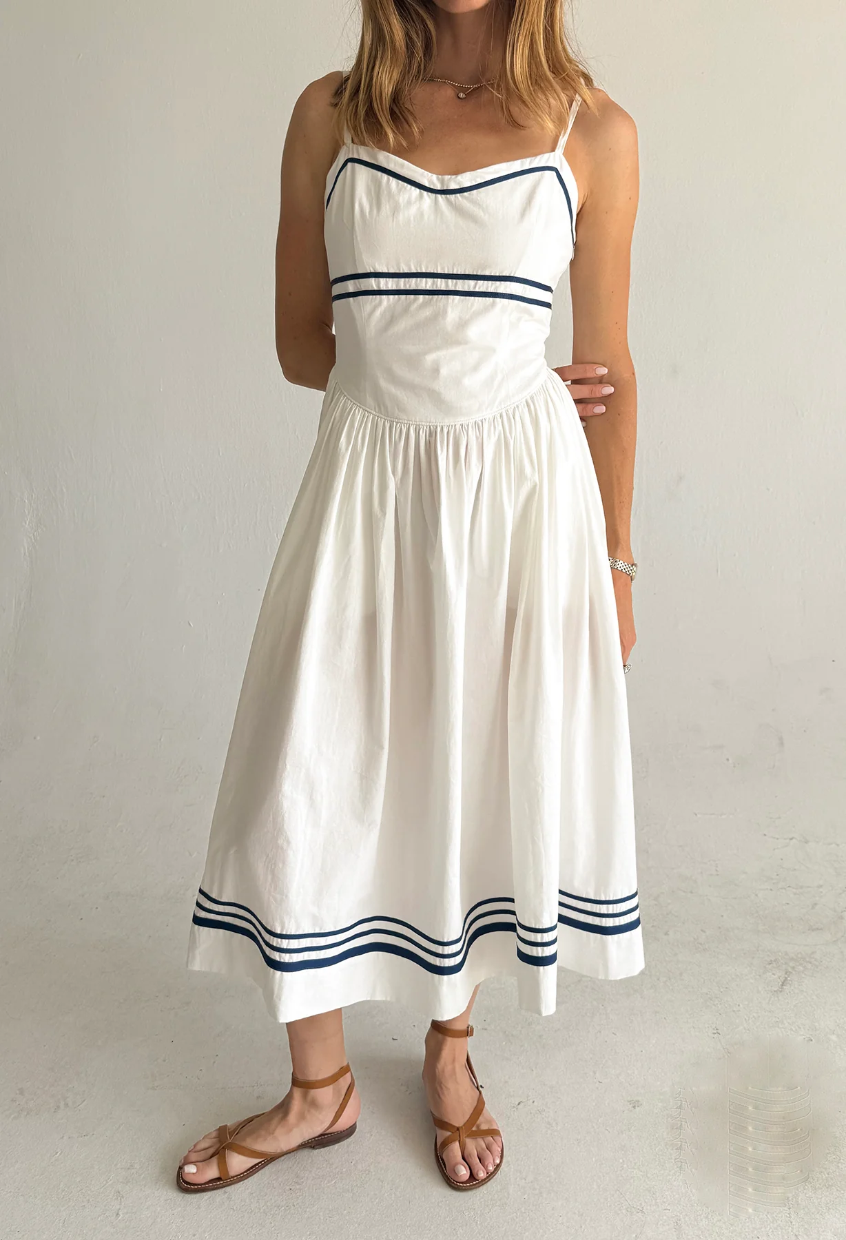 Florencia Dress White - Image 4