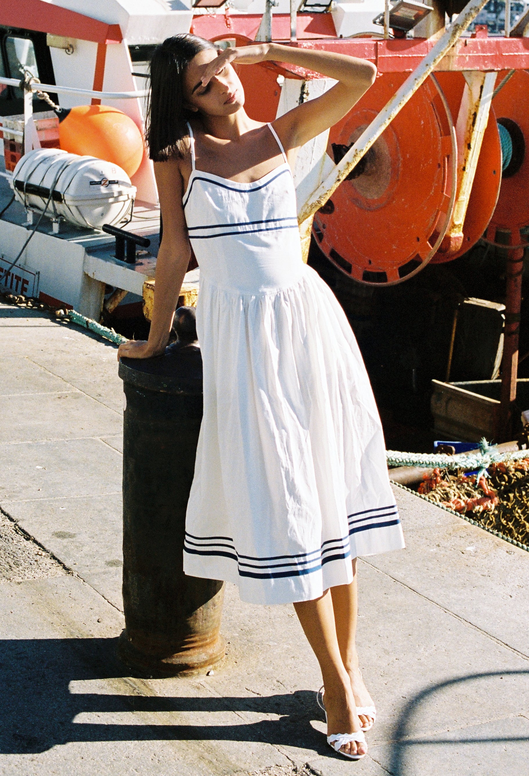 Florencia Dress White - Image 5