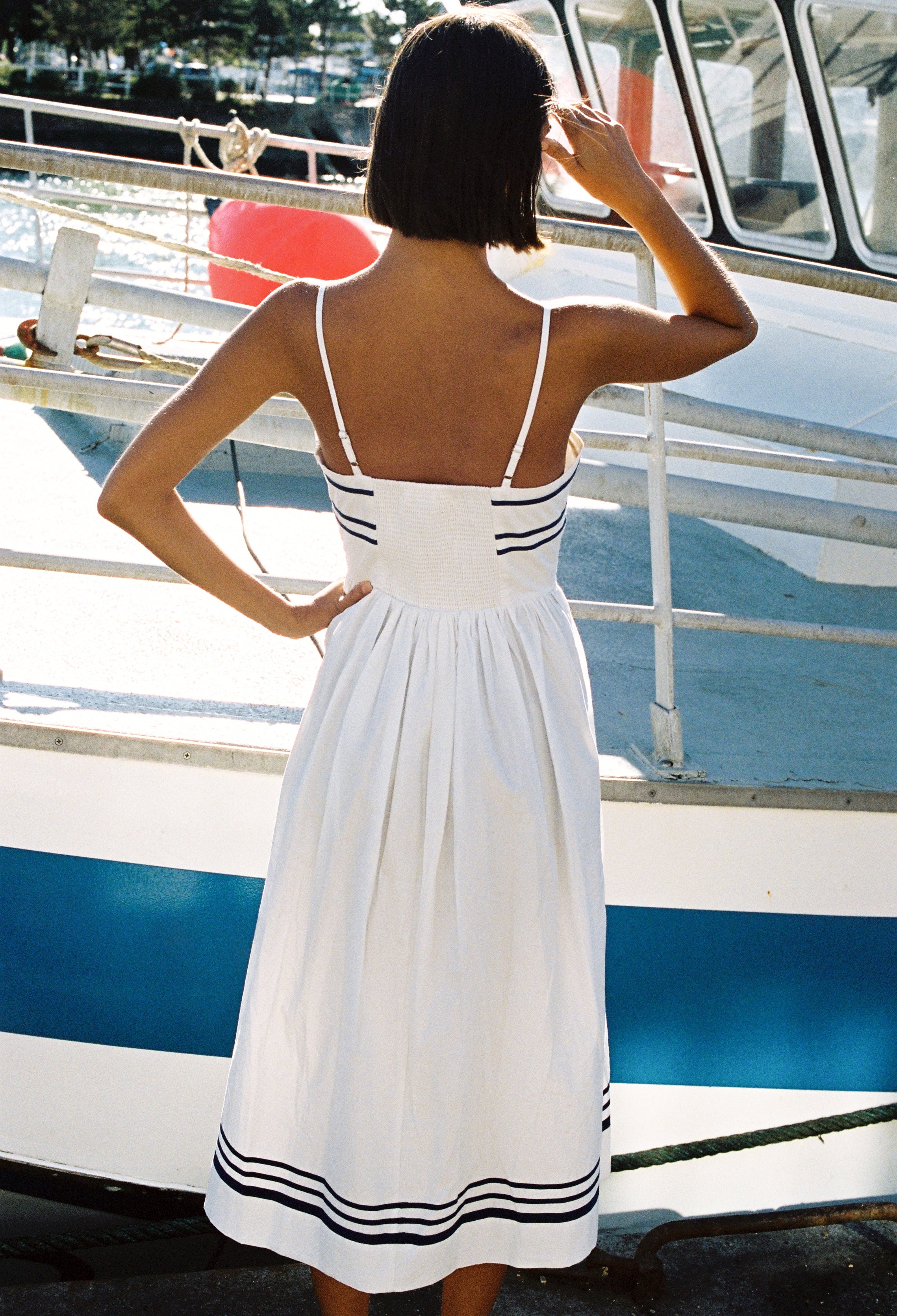 Florencia Dress White - Image 6