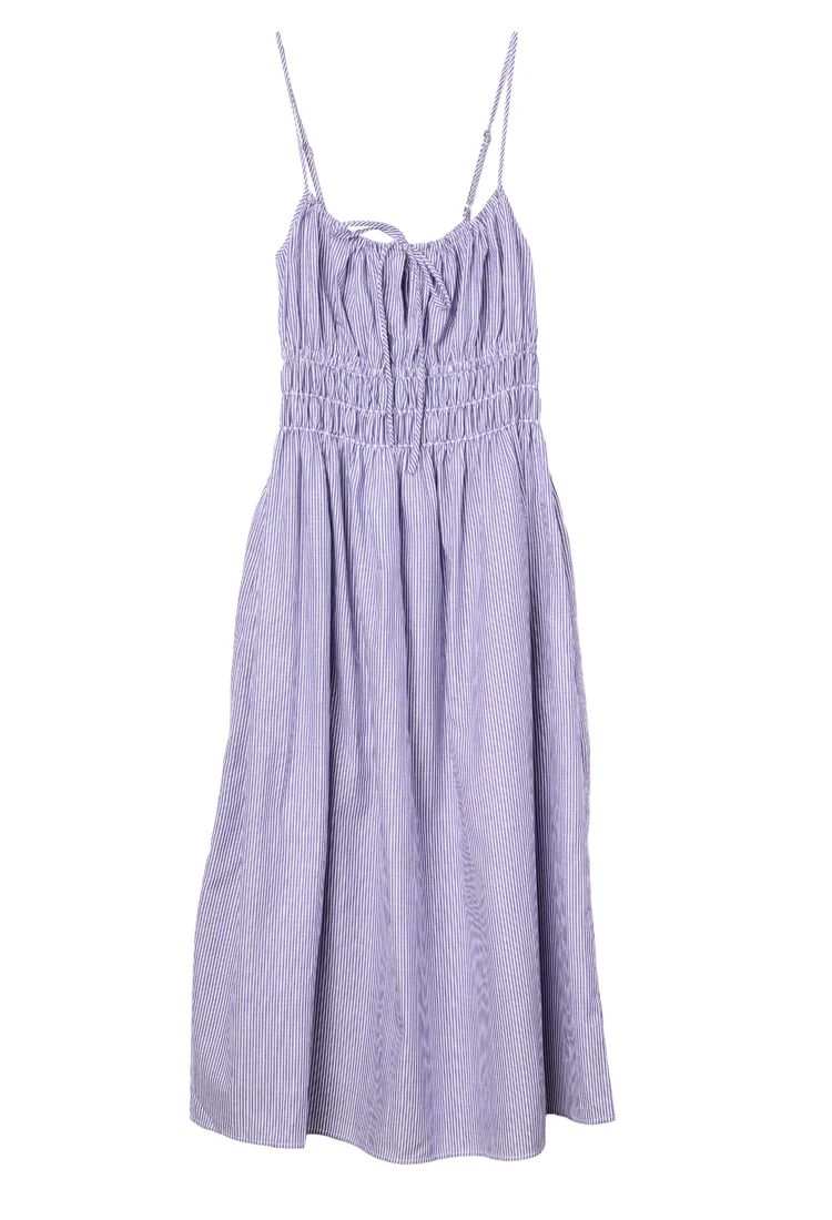 Gabriela Stripe Cotton Dress - Image 5