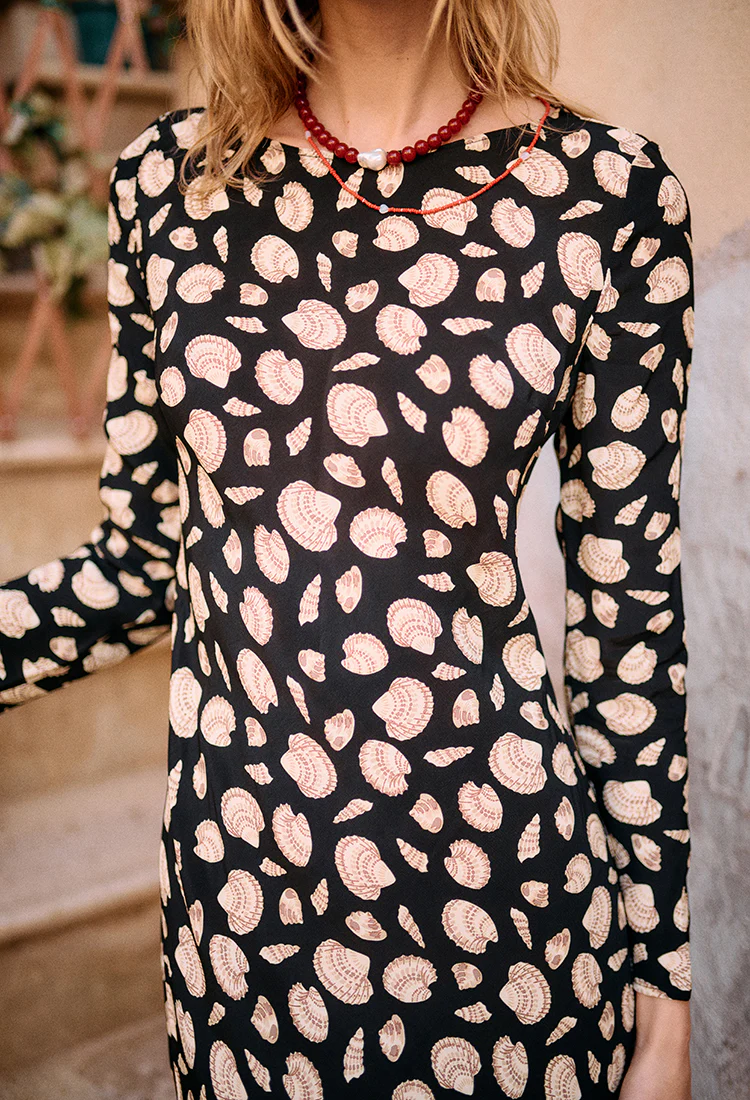 Gaia Long Sleeve Midi Dress - Image 4