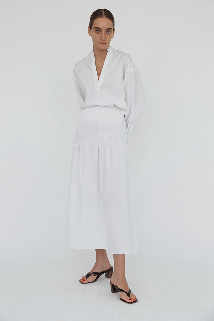 Gemma Top White Cotton - Image 3