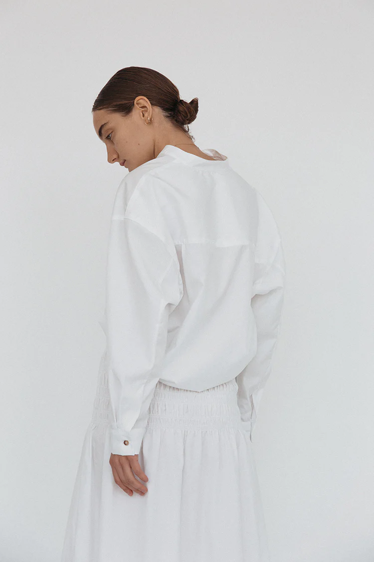 Gemma Top White Cotton - Image 4