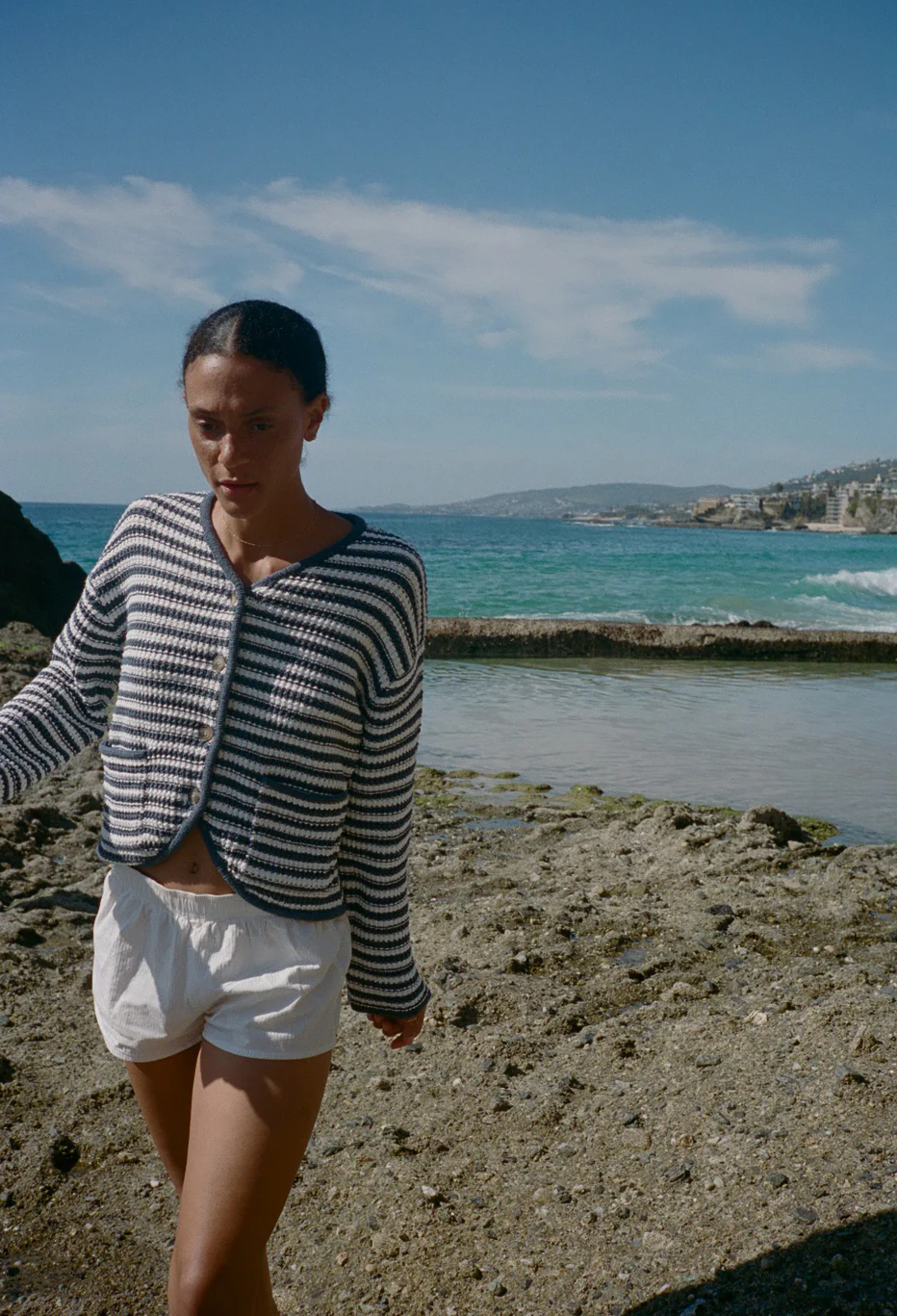 Herta Stripe Knit Jacket - Image 3