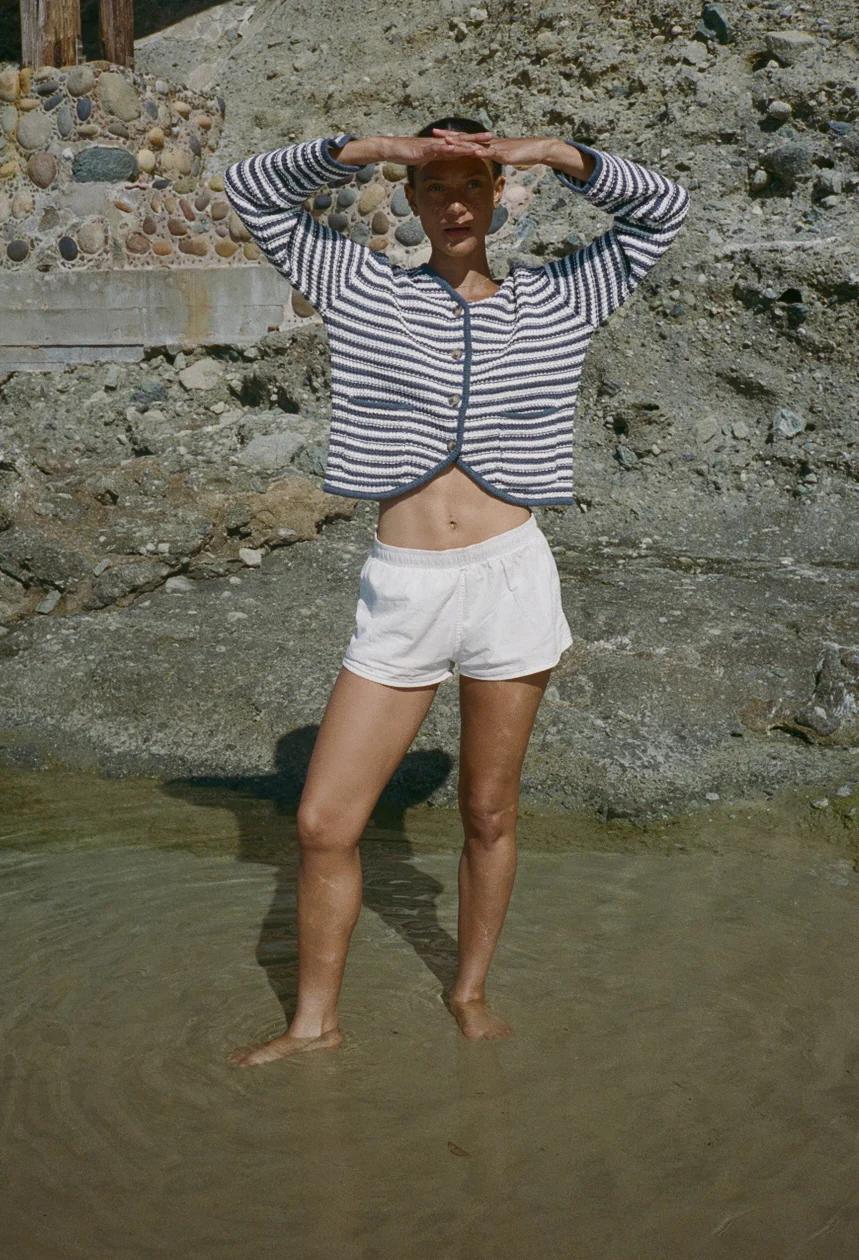 Herta Stripe Knit Jacket - Image 4