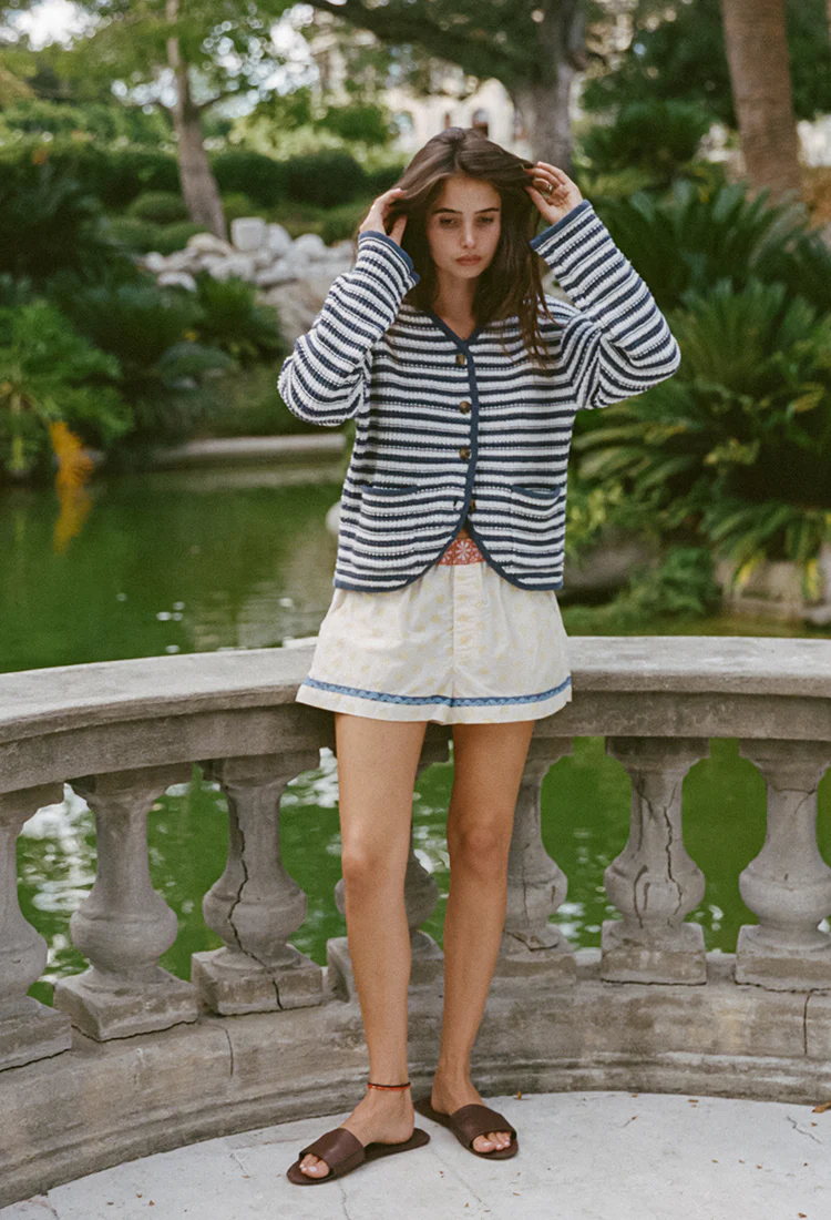 Herta Stripe Knit Jacket - Image 7
