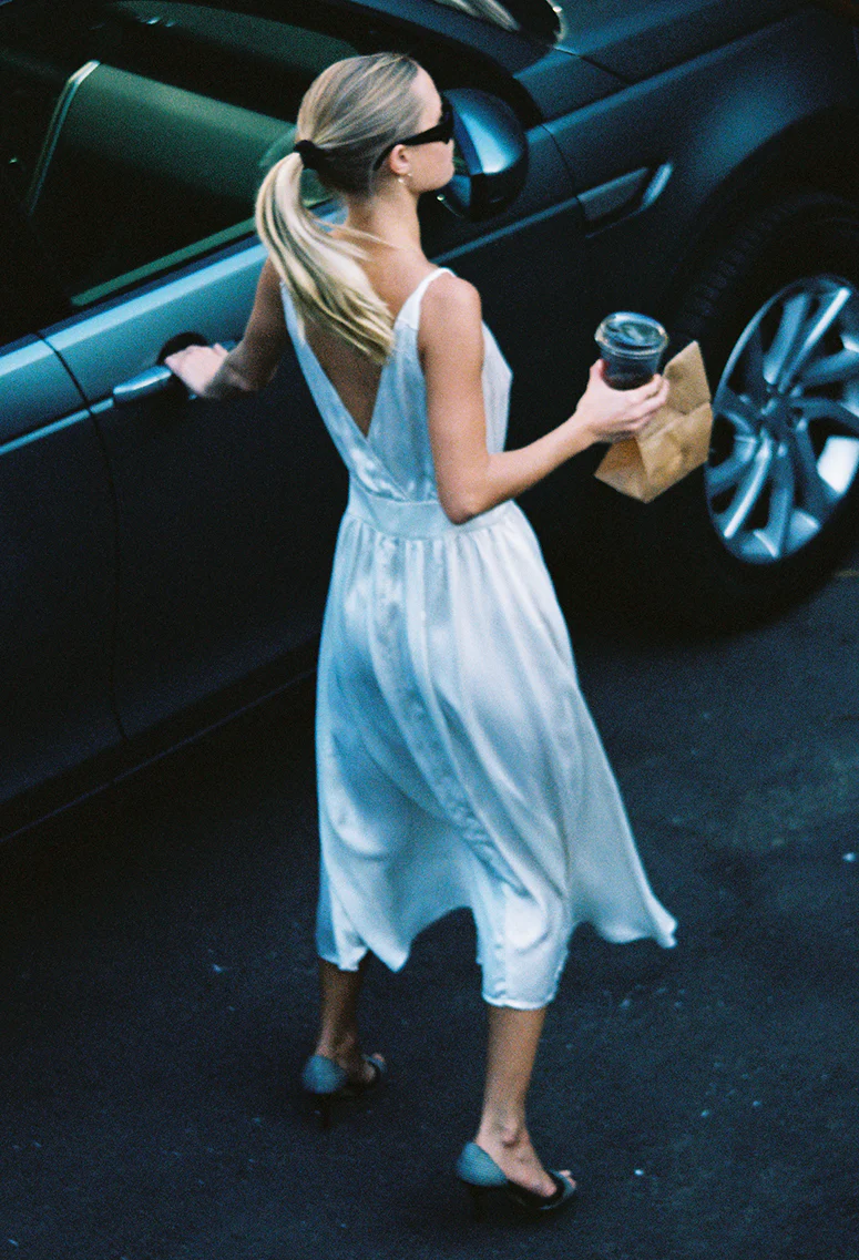 Hydra Dress Ivory Sustainable - Image 5