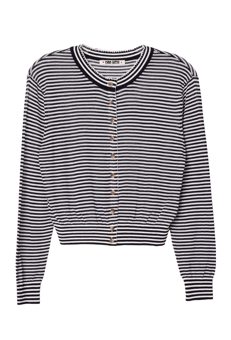 Hydra Midnight Stripe Cardigan - Image 5