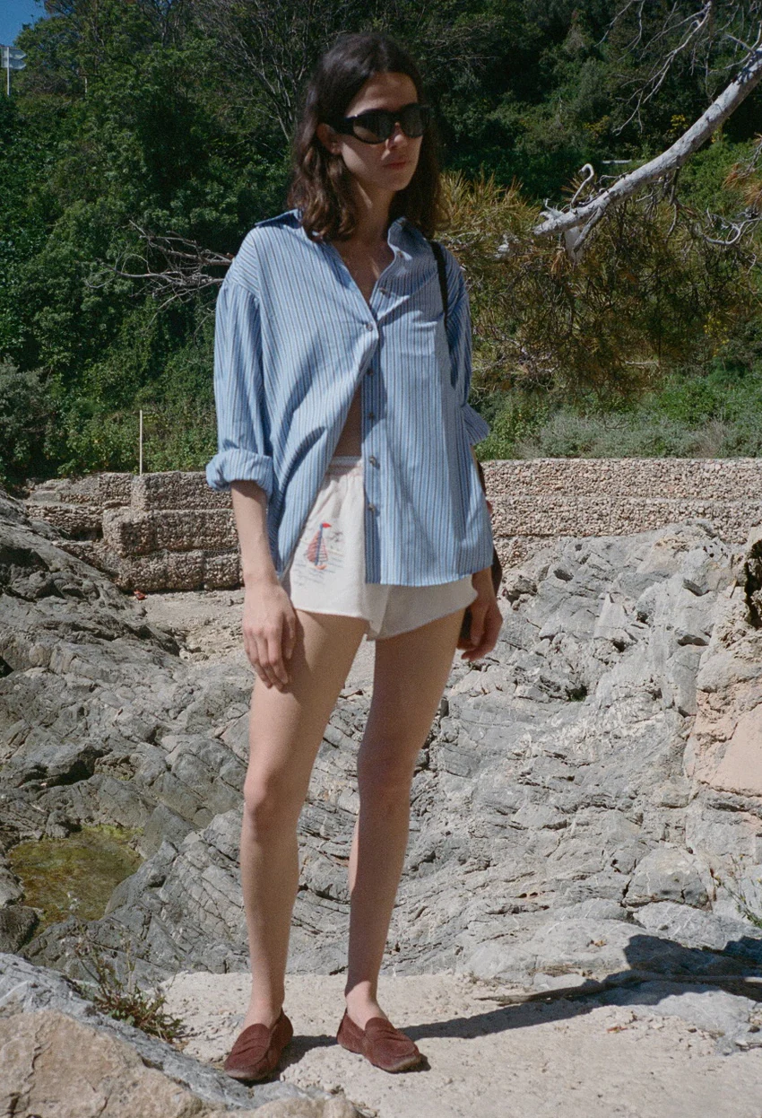 Indra Stripe Shirting Shirt - Image 3