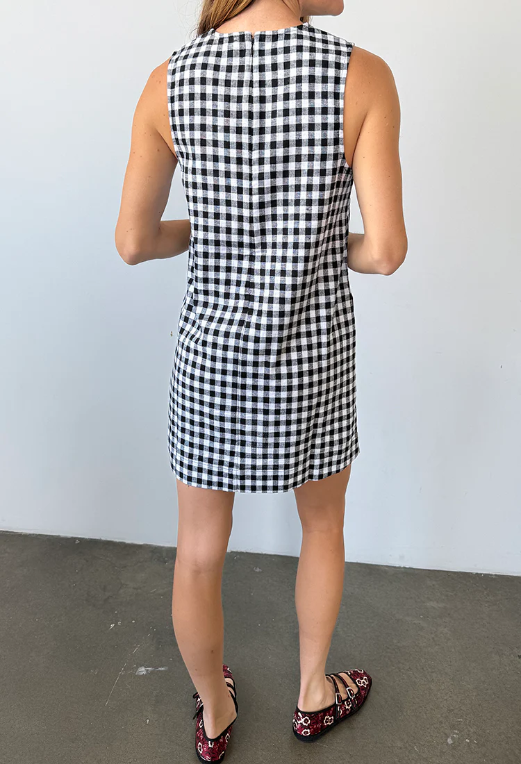 Indus Gingham Dress - Image 3