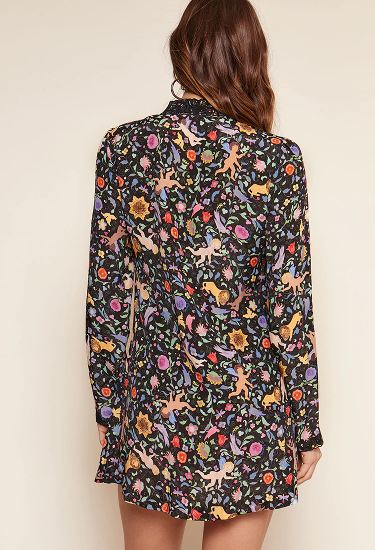 Rixo x Ciao Lucia Ivy Dress Black - Image 4