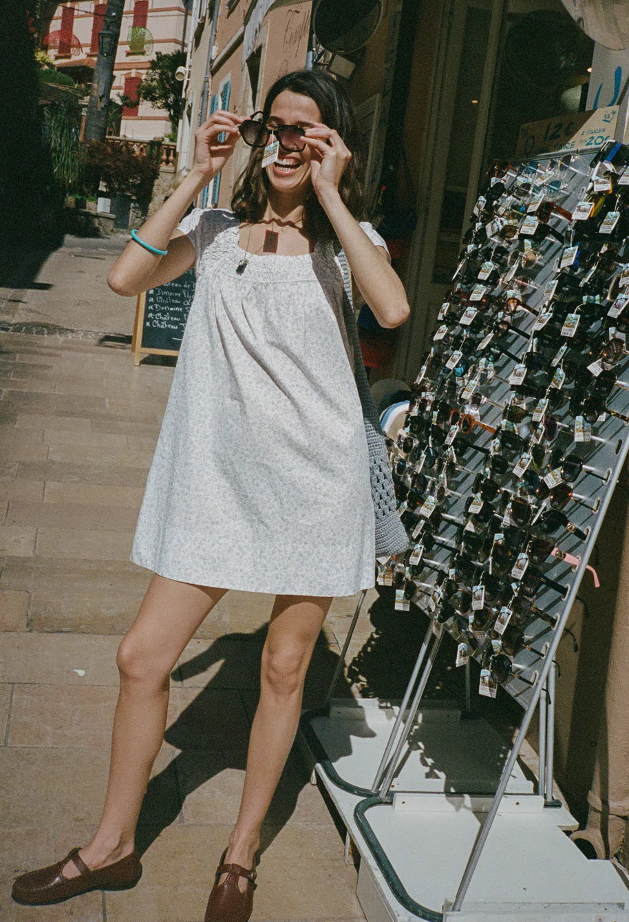 Jeanette English Garden Cotton Poplin Dress - Image 4