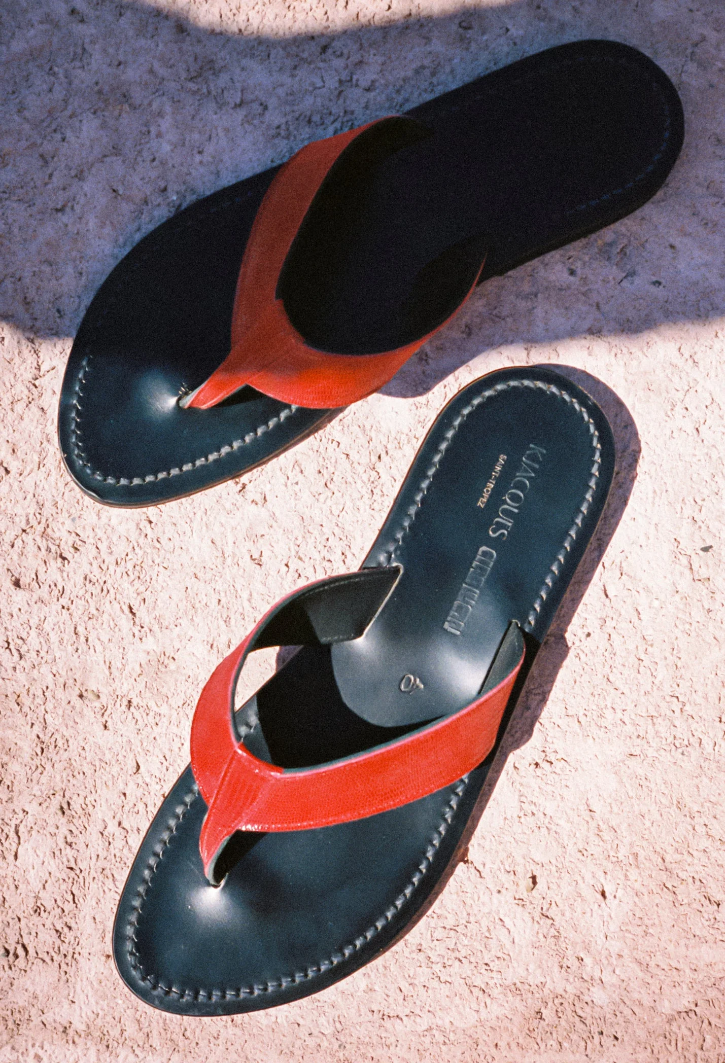 K. Jacques x Ciao Lucia Red Flip Flop - Image 4