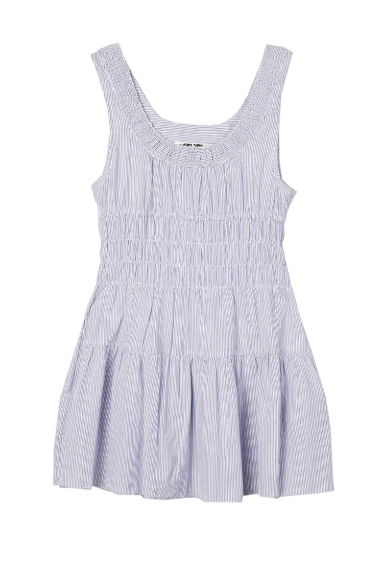 Kala Stripe Cotton Dress - Image 10