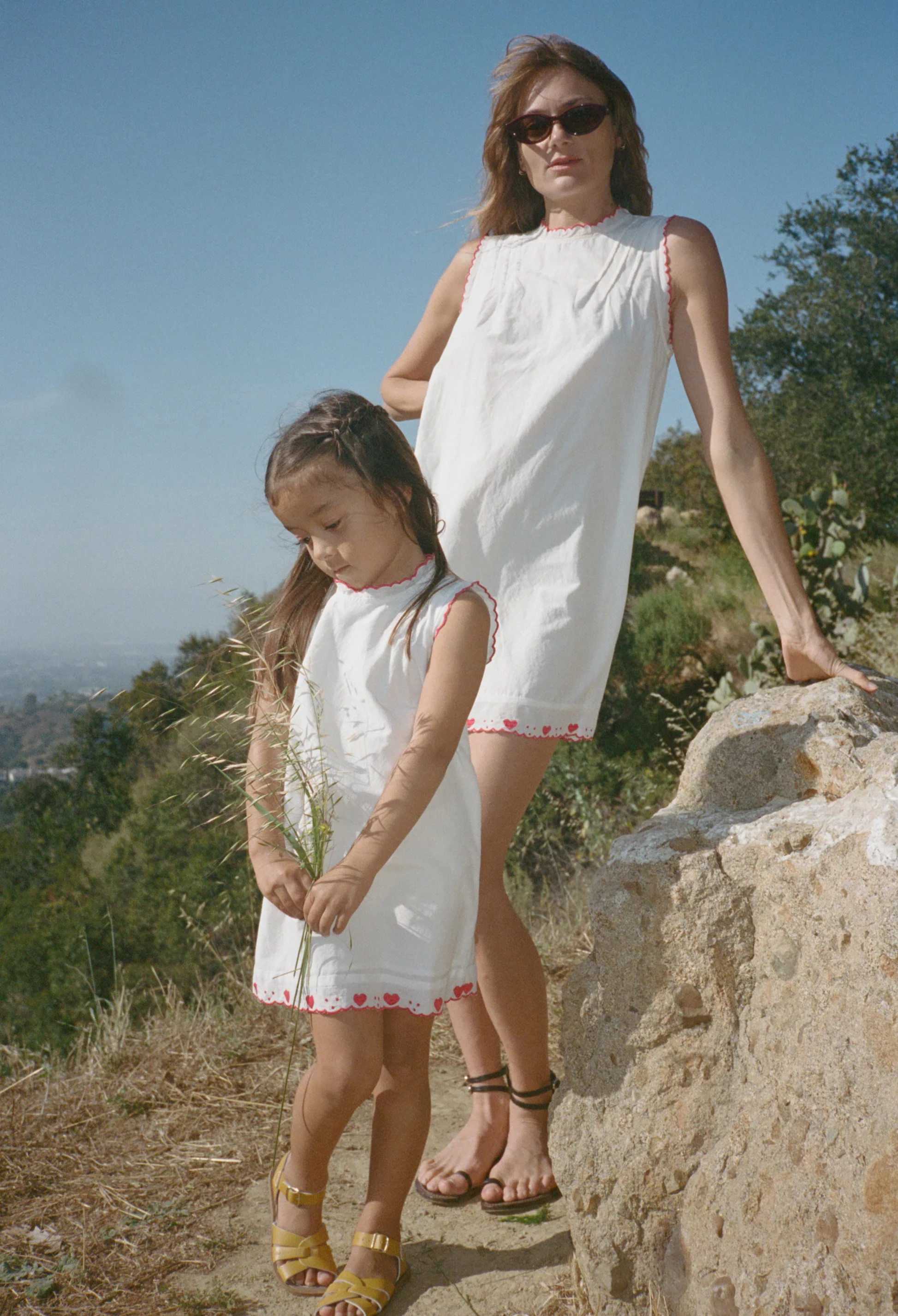 Ciao Bambini Ebba White Voile Dress - Image 3