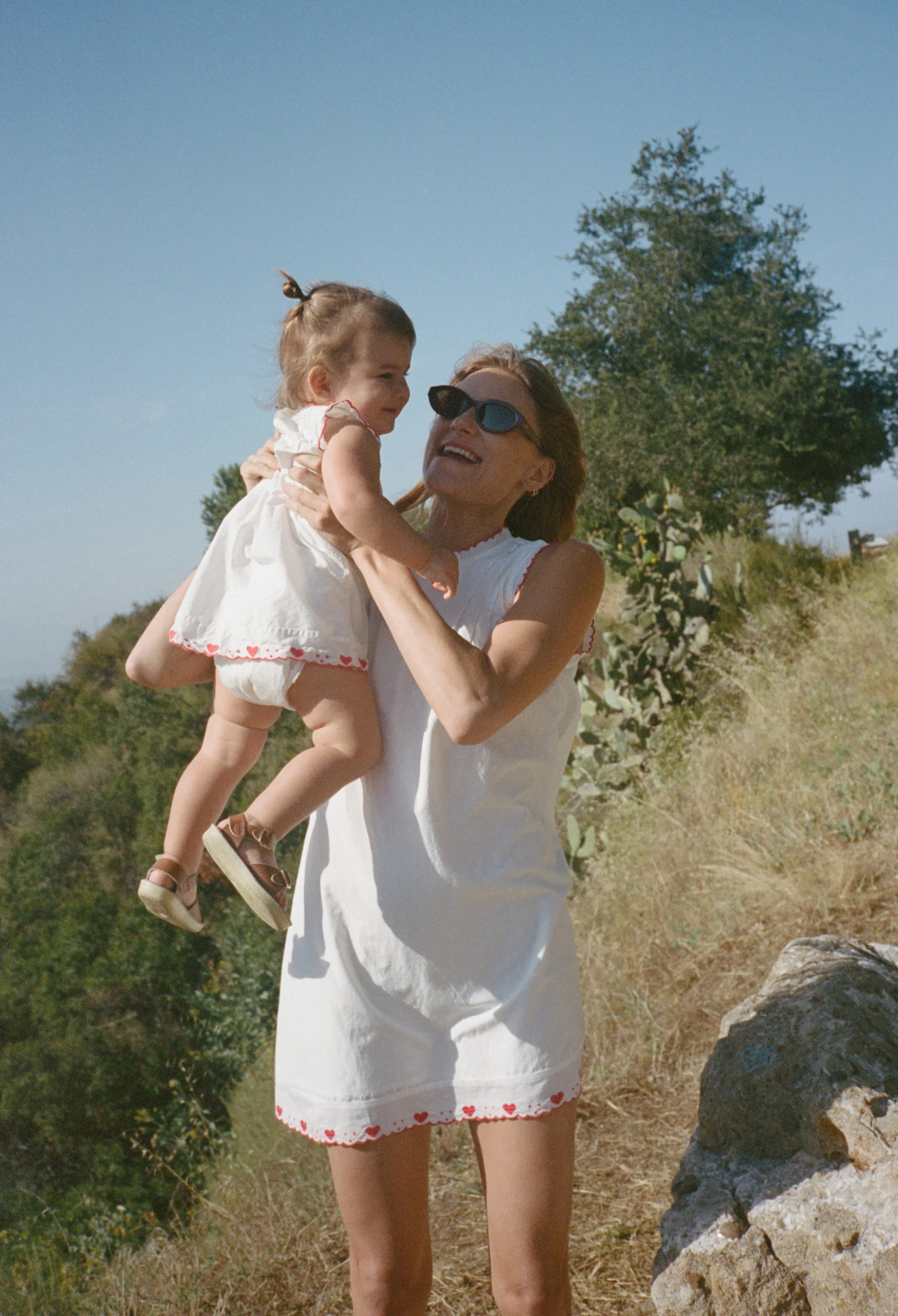 Ciao Bambini Ebba White Voile Dress - Image 4