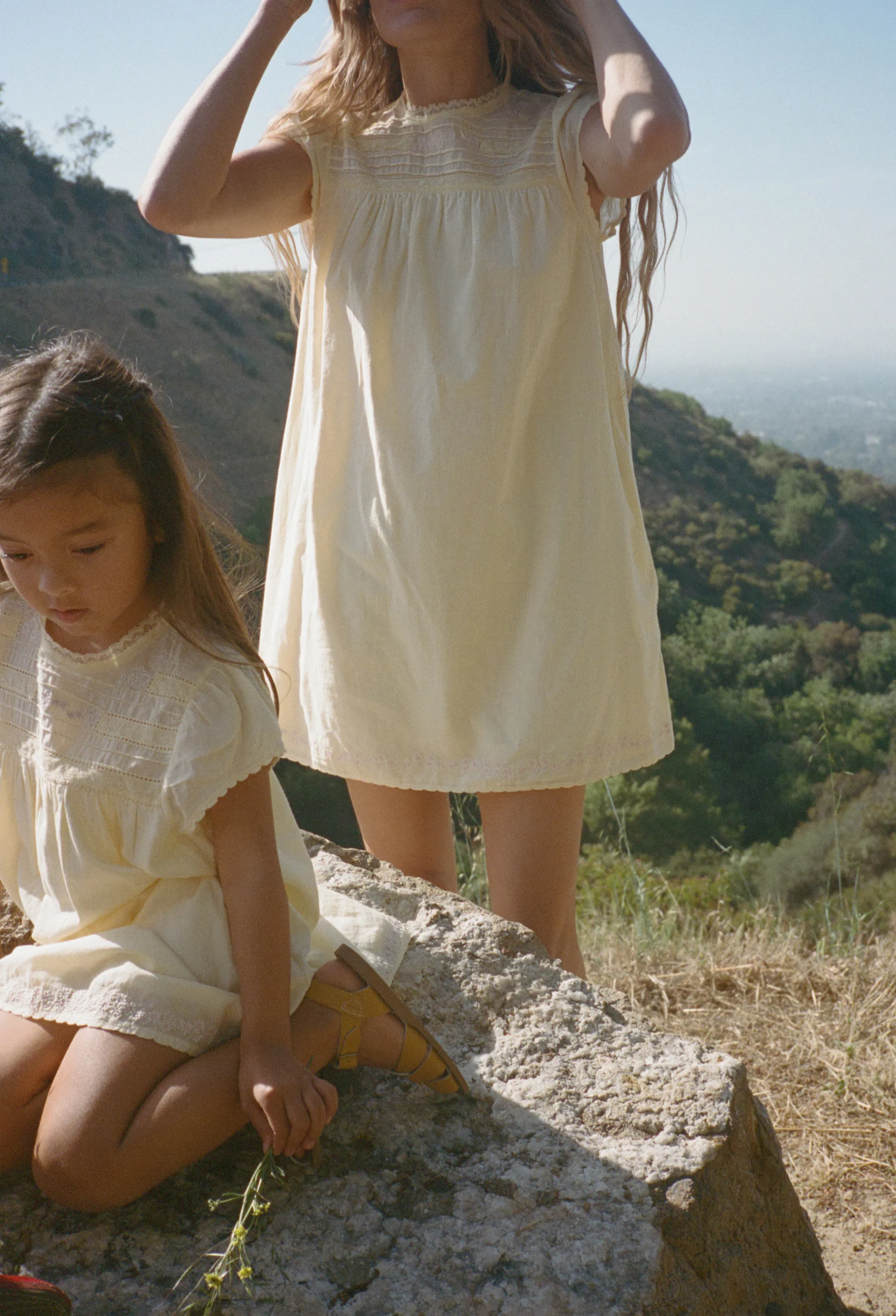 Ciao Bambini Joelle Butter Voile Dress - Image 3